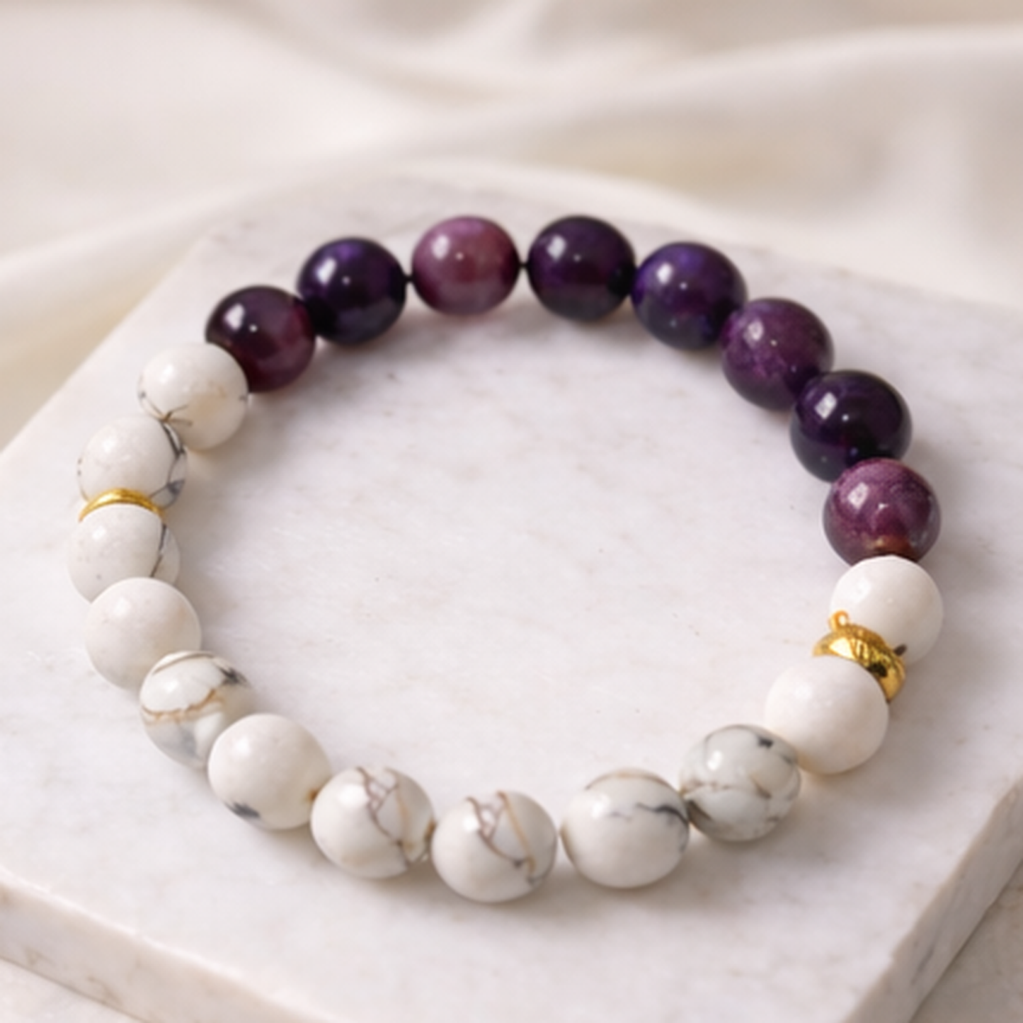 Calm & Clarity Bracelet, Balance & Protection Bracelet